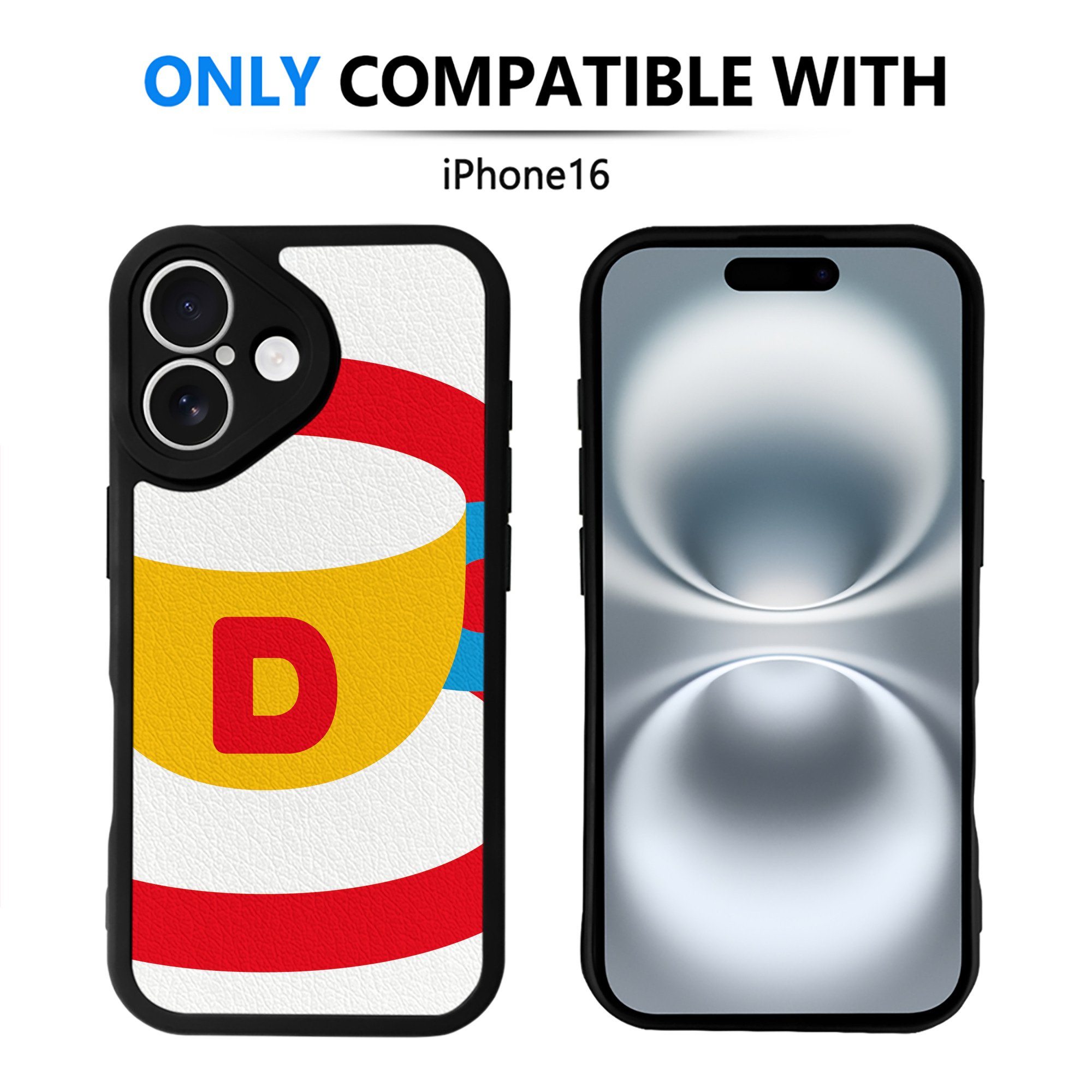 （画像用） Hello Kitty ハローキティ 【iPhone 16シリーズ対応】シリコンスマホケース（レザー調） 材質：シリコン
